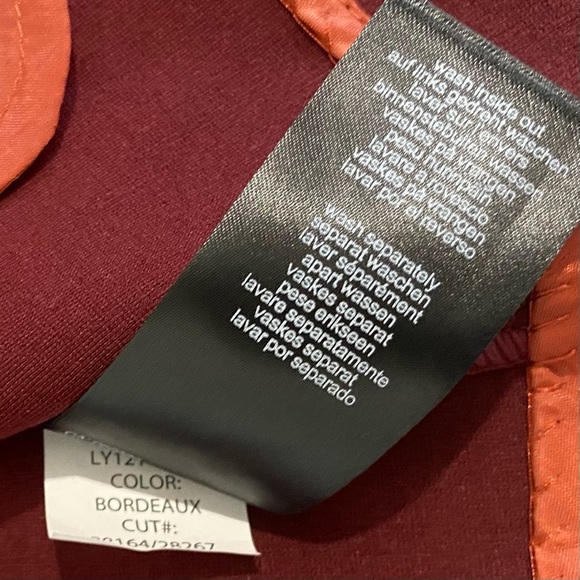 Liverpool Stitch Fix New Stretch Blazer Plus Size 3X Burgandy - Picture 13 of 16